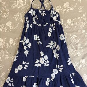 OshKosh B'gosh Navy Blue Floral maxi Dress